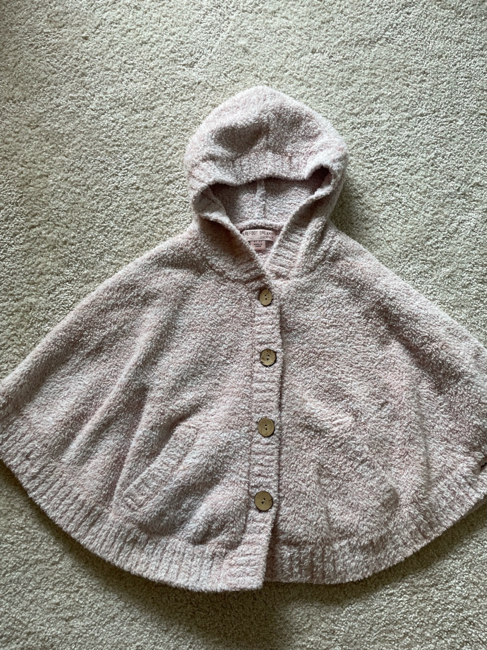 Barefoot Dreams Hooded Button-Front cardigan